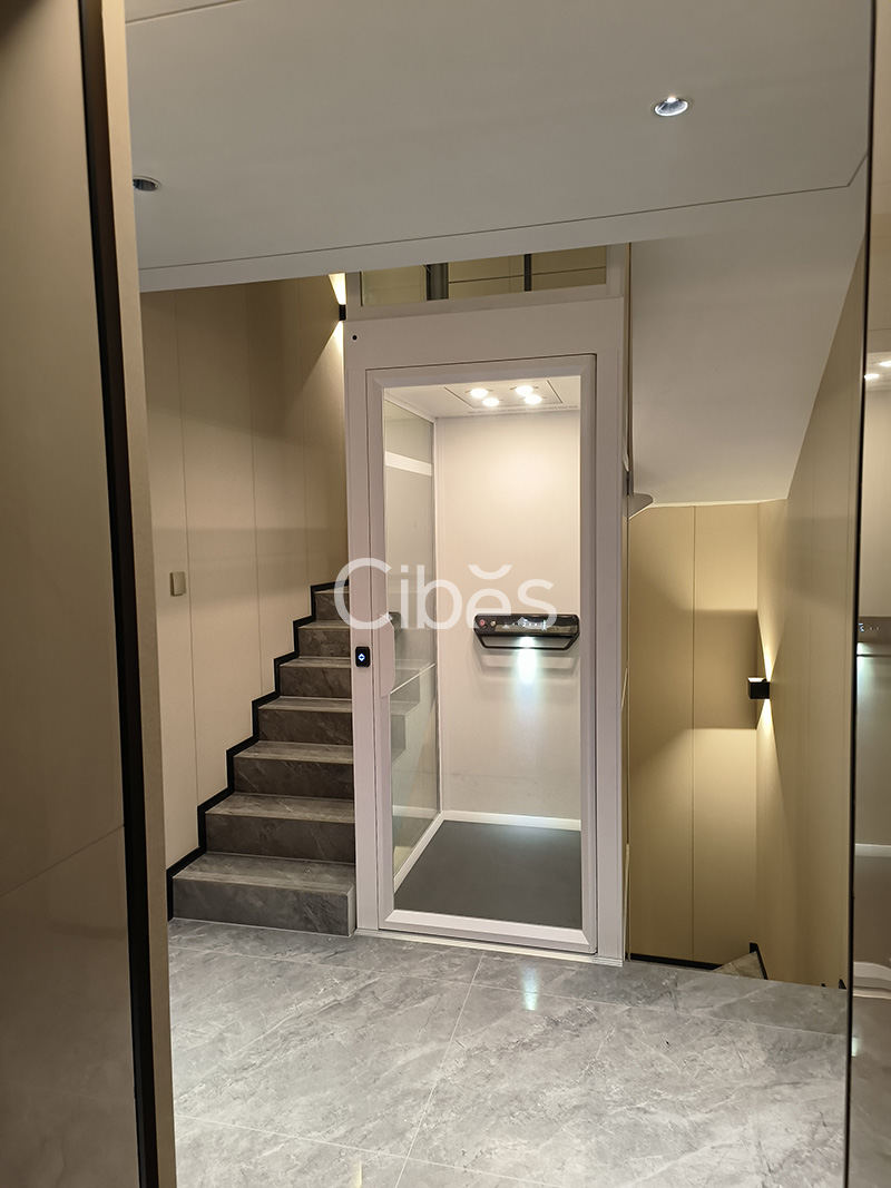 5層5站Cibes V90 雅致版家用電梯廣西桂林案例