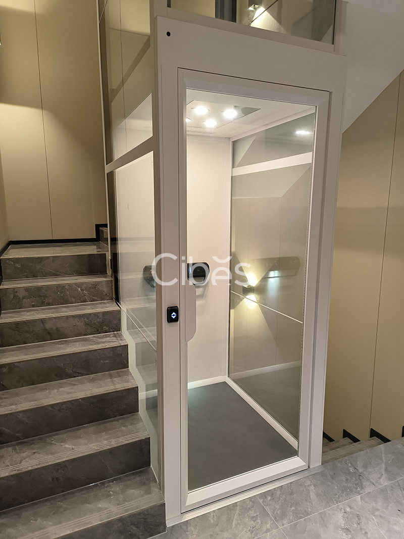 5層5站Cibes V90 雅致版家用電梯廣西桂林案例
