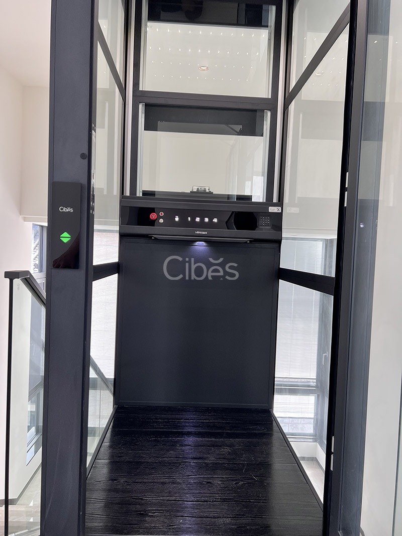 4層4站Cibes V80 雅致版別墅電梯安裝于廣東江門