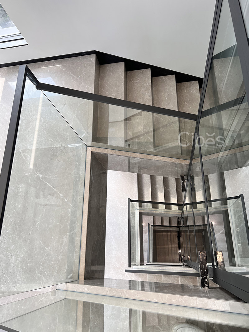 4層4站Cibes V80 雅致版別墅電梯安裝于廣東江門