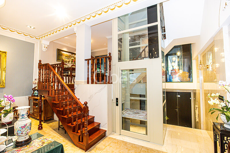 Cibes 5層5站家用電梯案例