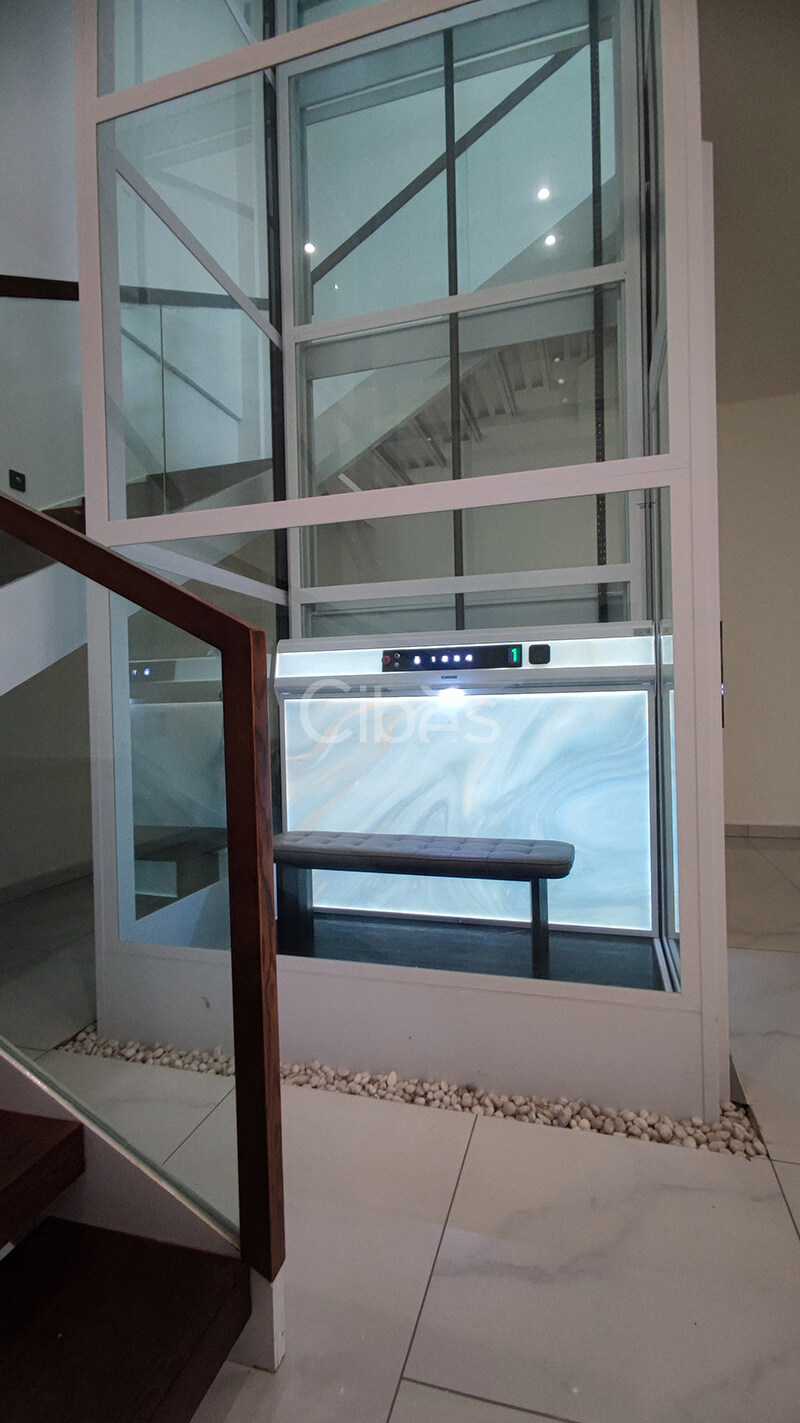 Cibes西柏思別墅電梯四川都江堰安裝案例