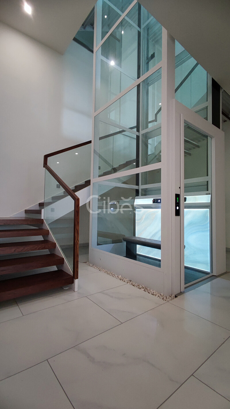 Cibes西柏思別墅電梯四川都江堰安裝案例