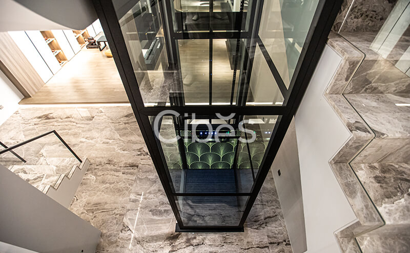 Cibes西柏思杭州別墅電梯案例