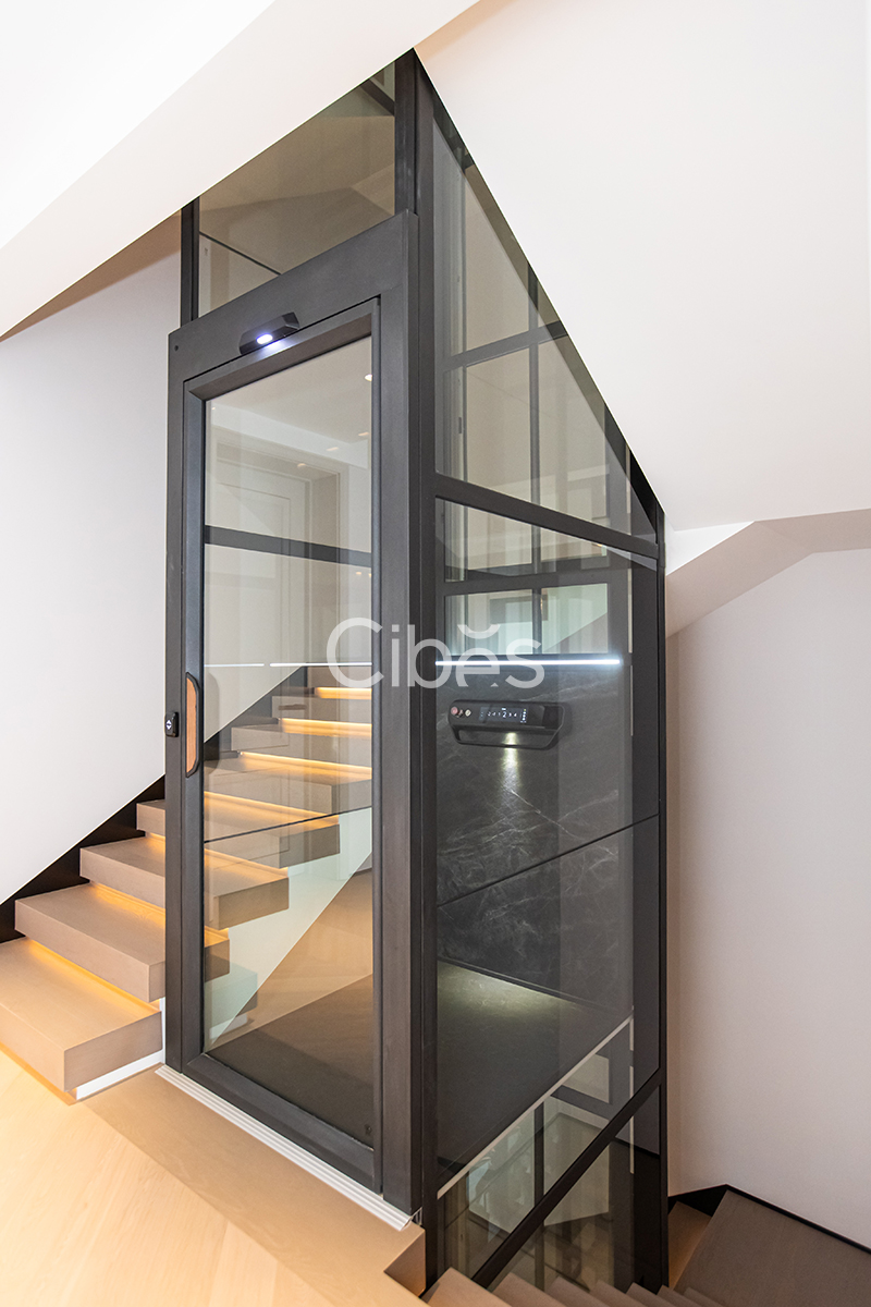 Cibes西柏思浙江臺州家用電梯案例