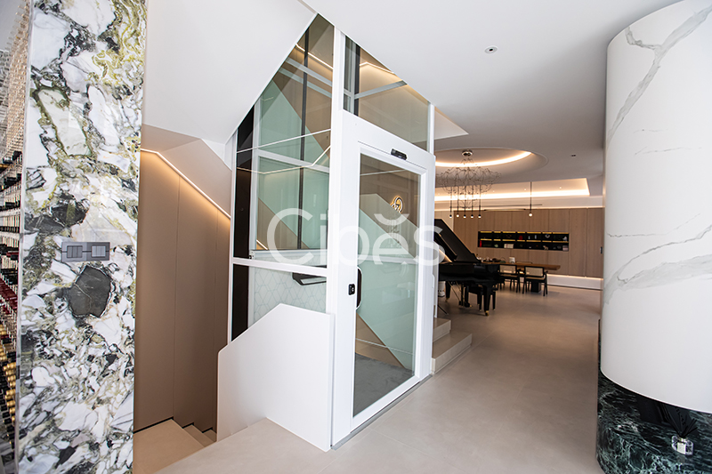 Cibes西柏思浙江臺州家用電梯案例