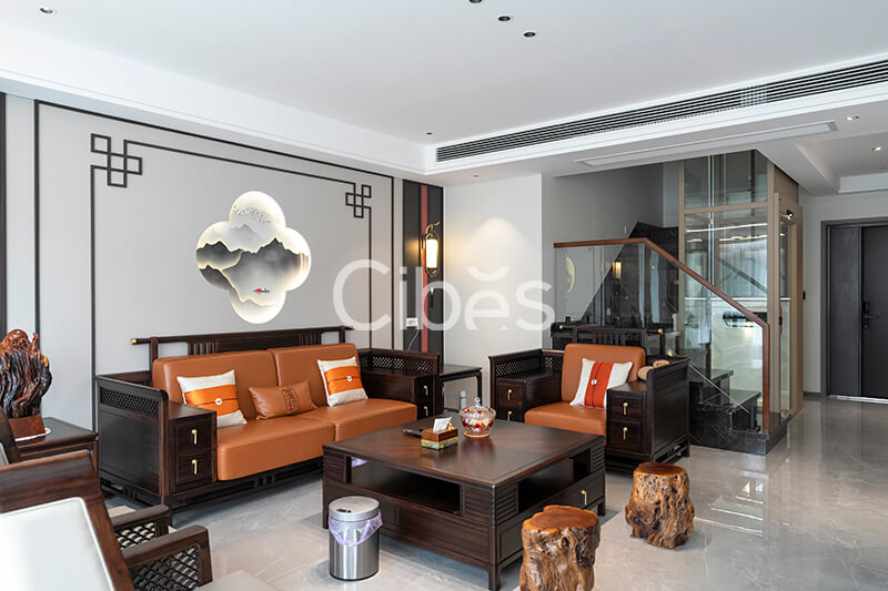 Cibes西柏思自貢別墅電梯案例